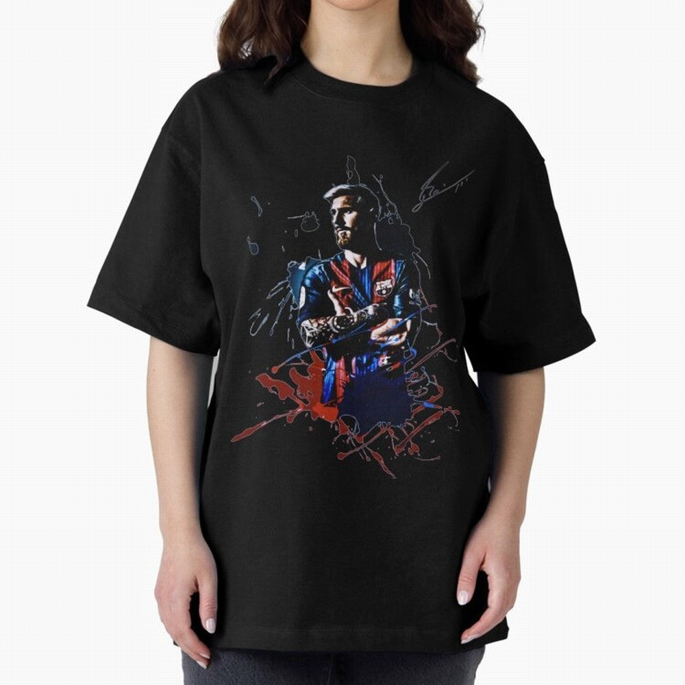 Lionel Messi Design with Signature Classic T-Shirt Feel the Trophy Chase of the FIFA World Cup 2026 USA Canada Mexico Journey through Cristiano Ronaldo Highlights, England, France and Netherlands Pride, Match Day Excitement, Supporter Culture,