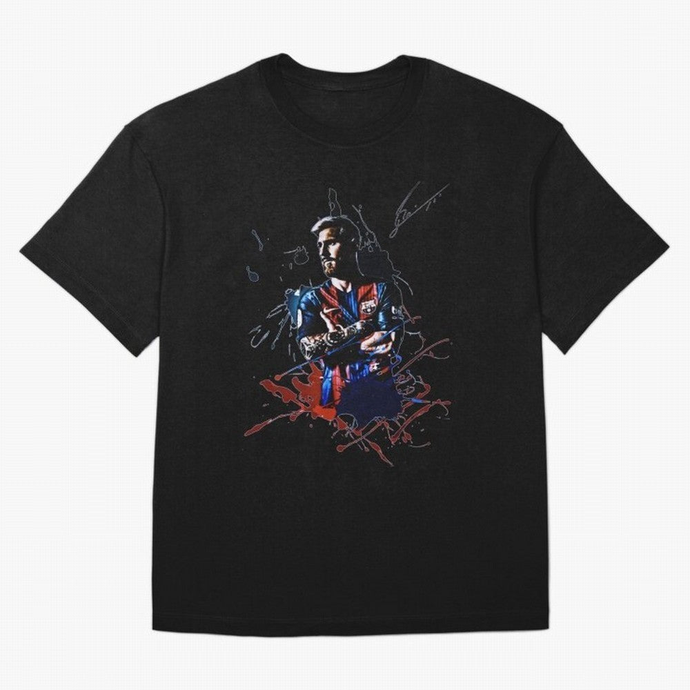 Lionel Messi Design with Signature Classic T-Shirt Feel the Trophy Chase of the FIFA World Cup 2026 USA Canada Mexico Journey through Cristiano Ronaldo Highlights, England, France and Netherlands Pride, Match Day Excitement, Supporter Culture,