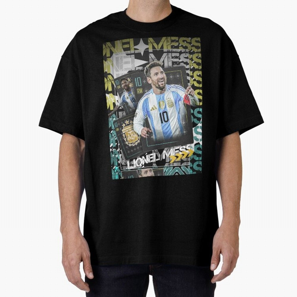Lionel Messi Argentina Maestro Trading Card Cinematic Poster Classic T-Shirt Represent the Passion of FIFA World Cup 2026 for Fans of Neymar and Portugal, Bringing Game Day Rituals, Football Legends, Country Pride and the Road to the Final; Made