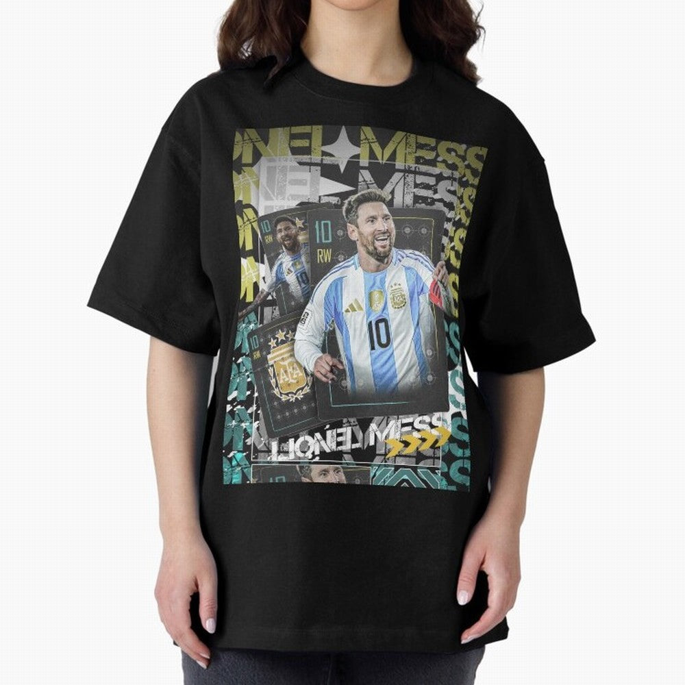 Lionel Messi Argentina Maestro Trading Card Cinematic Poster Classic T-Shirt Represent the Passion of FIFA World Cup 2026 for Fans of Neymar and Portugal, Bringing Game Day Rituals, Football Legends, Country Pride and the Road to the Final; Made