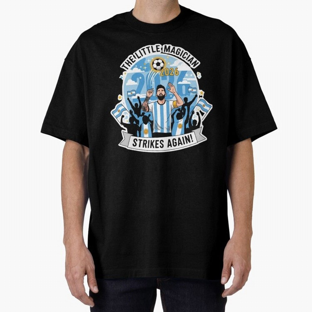 Messi - the little magician strikes again Classic T-Shirt Feel the Roar of FIFA World Cup 2026 USA Canada Mexico with CR7 and Messi, Spain Energy, Stadium Chants, National Pride, Trophy Dreams and Unforgettable Football Memories; Made for Die Hard