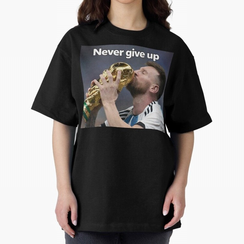 Messi Oversized T-Shirt Make Every Kick Count in the FIFA World Cup 2026 USA Canada Mexico Journey through Haaland and Mbappe Highlights, Portugal, Spain and Germany Pride, Classic Soccer Heritage, Championship Pressure, Fan Loyalty and
