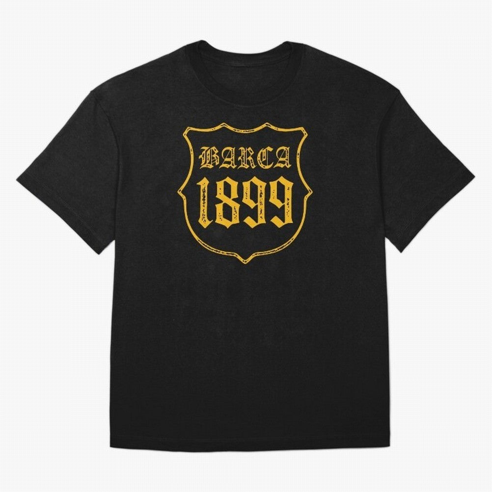 Barca 1899 Badge Classic T-Shirt Honor Champions and Dreams in Match Day Hype around FIFA World Cup 2026, Messi, England and Germany, Vintage Soccer Flavor, Modern Football Stars, National Flags and Final Night Emotion; Perfect for Supporters Who