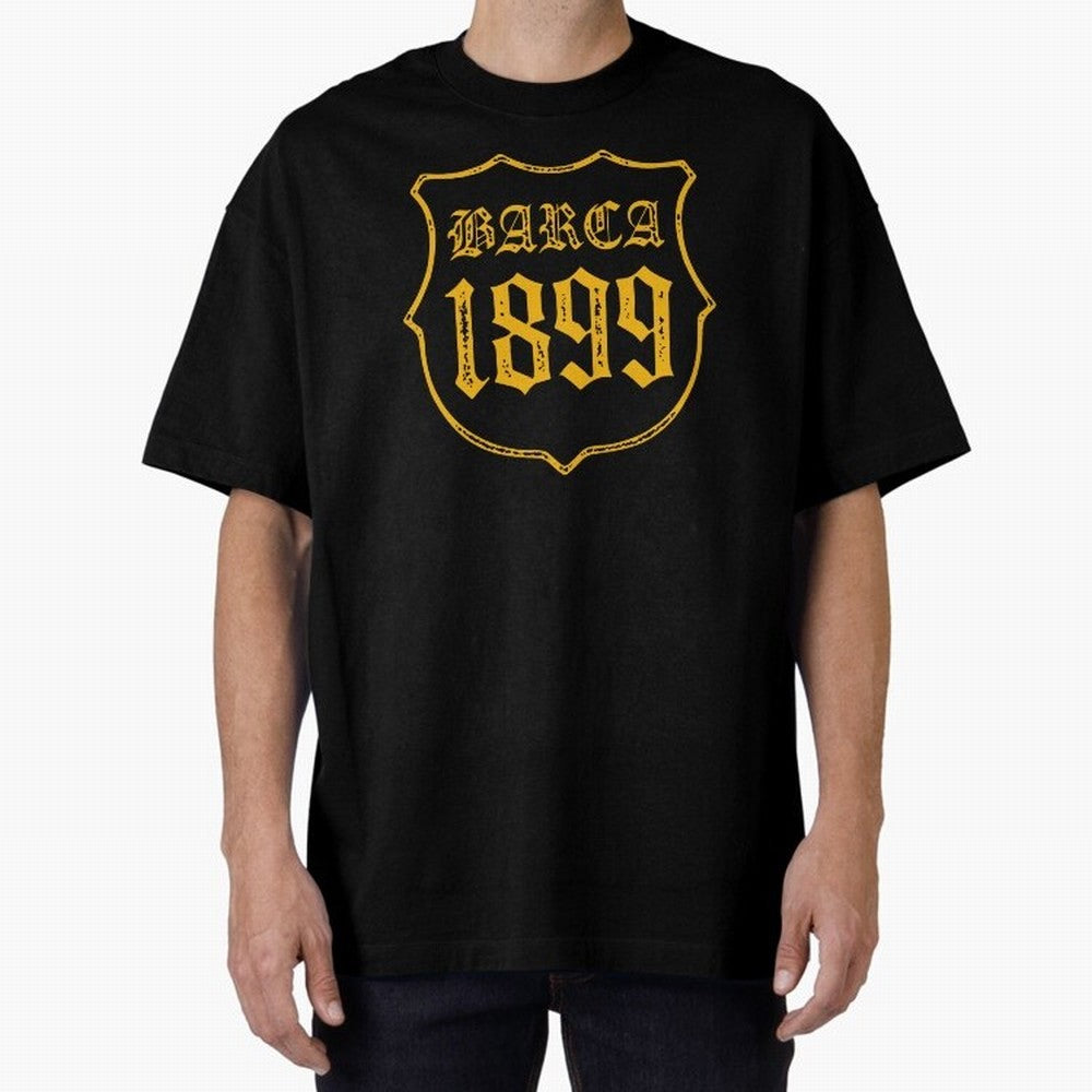 Barca 1899 Badge Classic T-Shirt Honor Champions and Dreams in Match Day Hype around FIFA World Cup 2026, Messi, England and Germany, Vintage Soccer Flavor, Modern Football Stars, National Flags and Final Night Emotion; Perfect for Supporters Who