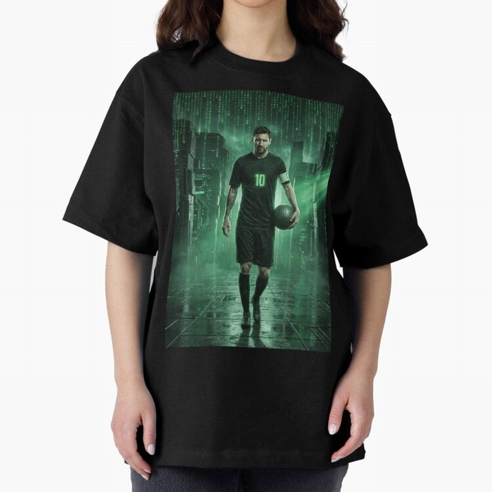 The Legend Lionel Messi Inside The Matrix Realm (Version 2) Classic T-Shirt Support Iconic Players in FIFA World Cup 2026 USA Canada Mexico Capturing CR7 and Messi, Argentina and Brazil Energy, Champion Mindset, Group Stage Buzz, Knockout Tension