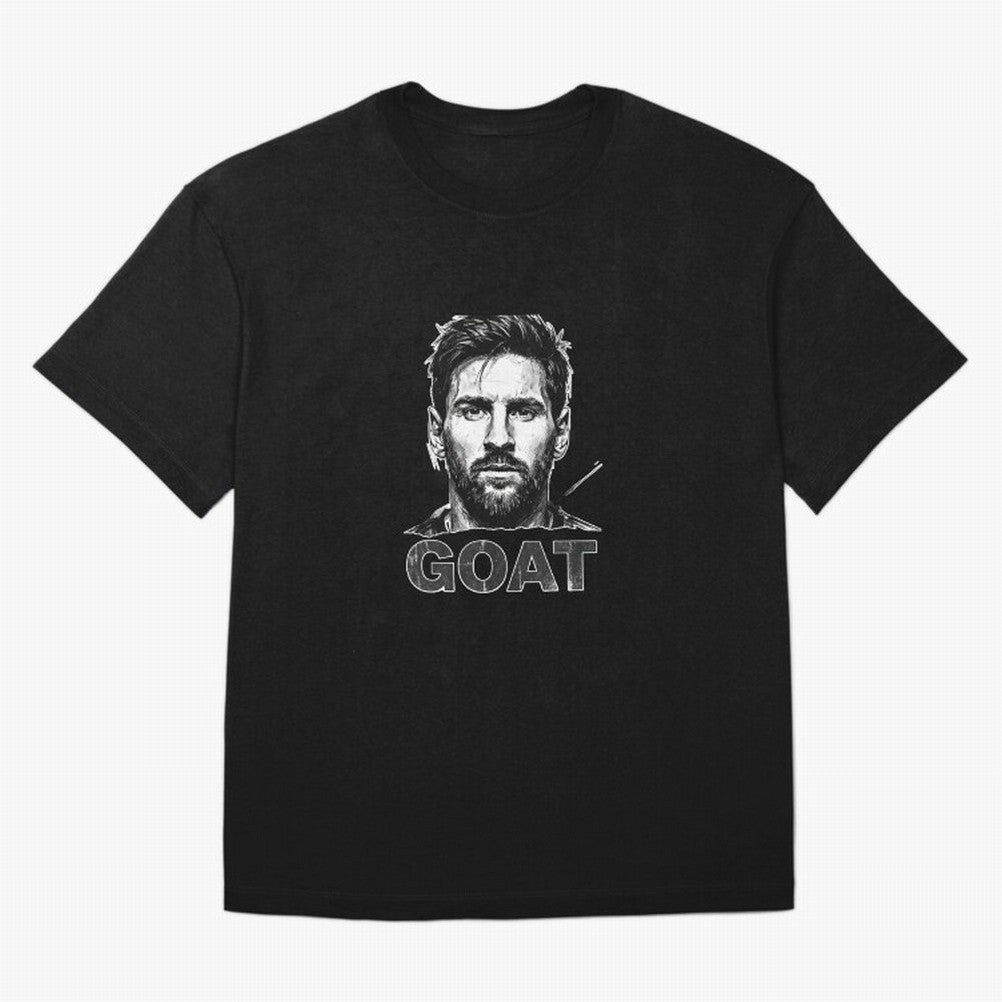 The G.O.A.T. ¨C Lionel Messi Legend Sketch Active T-Shirt Experience the FIFA World Cup 2026 Group Stage Journey through Haaland and Mbappe Highlights, Argentina, France and Brazil Pride, Worldwide Fan Energy, Dramatic Goals, Stadium Lights and