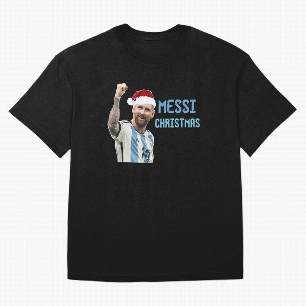 Vintage Messi Christmas - Lionel Messi Christmas Essential T-Shirt Honor Football Greatness during FIFA World Cup 2026 Group Stage for Fans of Mbappe and England, Bringing Retro Football Energy, Iconic Rivalries, Trophy Chase Drama and Stadium