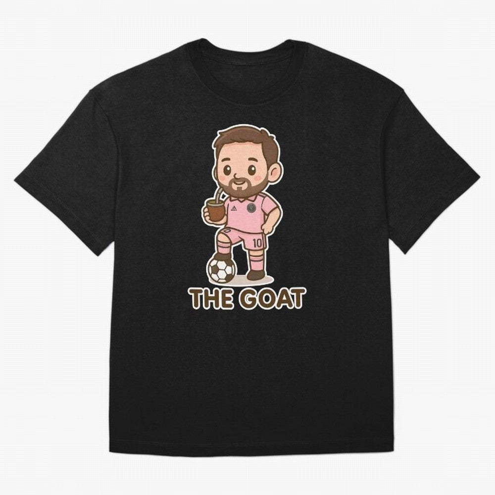 Messi The Goat - Messi The Flea - Messi 10 Classic T-Shirt Experience FIFA World Cup 2026 Spirit, Driven by Portugal, Mbappe and Neymar, Retro Football Energy, Iconic Rivalries, Trophy Chase Drama and Stadium Atmosphere; Ideal for Fans Who Follow