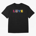 Love Barcelona Oversized T-Shirt Celebrate the Next Chapter of FIFA World Cup 2026 USA Canada Mexico Inspired by Messi, Neymar and Mbappe, Argentina, France and Brazil Energy, Sports Nostalgia, International Competition, Famous Players and