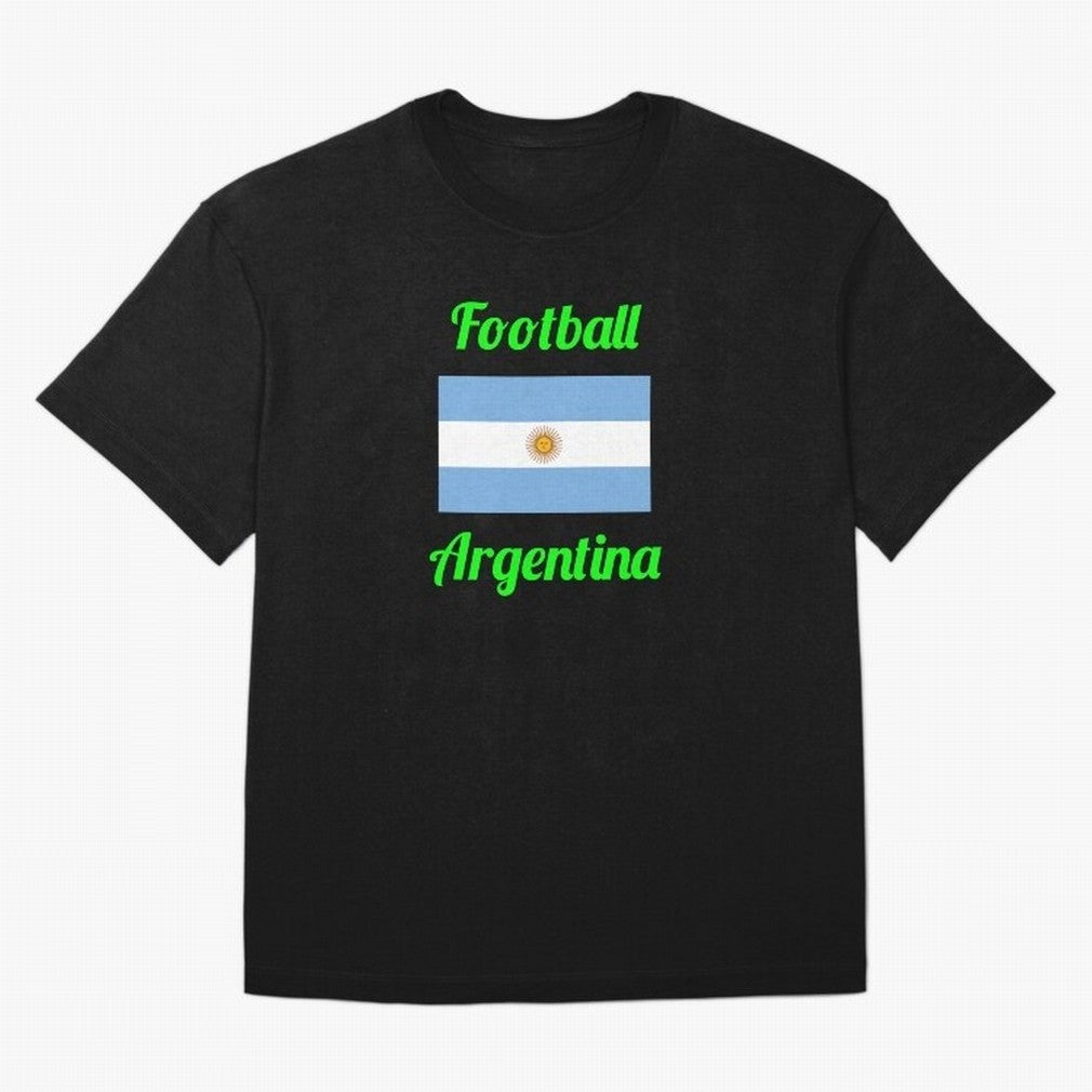 Argentina Football Flag ¨C Albiceleste Soccer Supporter Classic T-Shirt Bring Legendary Rivalry Energy to FIFA World Cup 2026 USA Canada Mexico Spirit, Filled with Portugal, Spain and Germany, CR7 and Messi, Football Festival Excitement, Trophy
