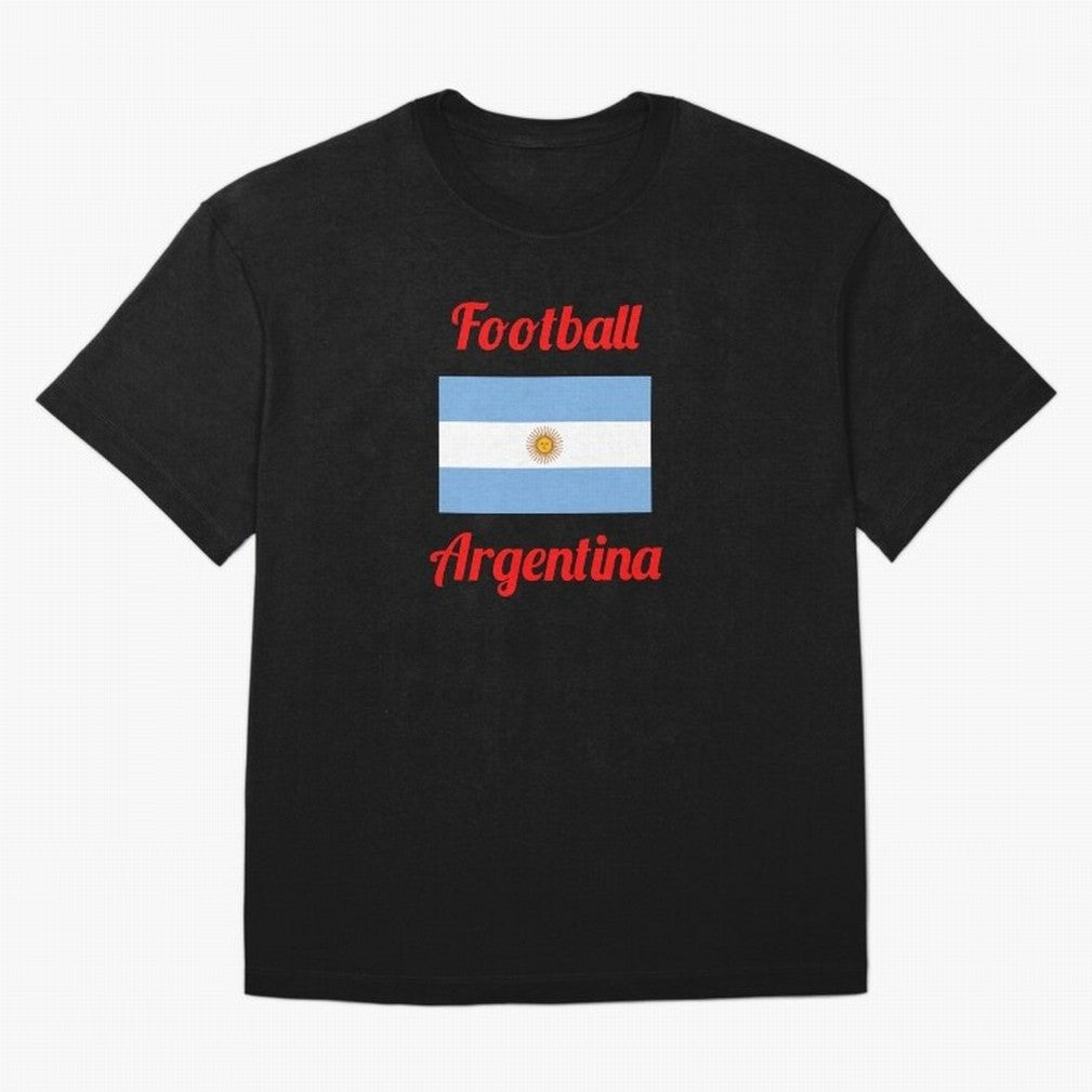 Argentina Football Flag ¨C Albiceleste Soccer Supporter Classic T-Shirt Bring Trophy Dreams to Global Football Passion for FIFA World Cup 2026 Group Stage, Featuring Haaland and Mbappe, Argentina, France and Brazil, Worldwide Fan Energy, Dramatic