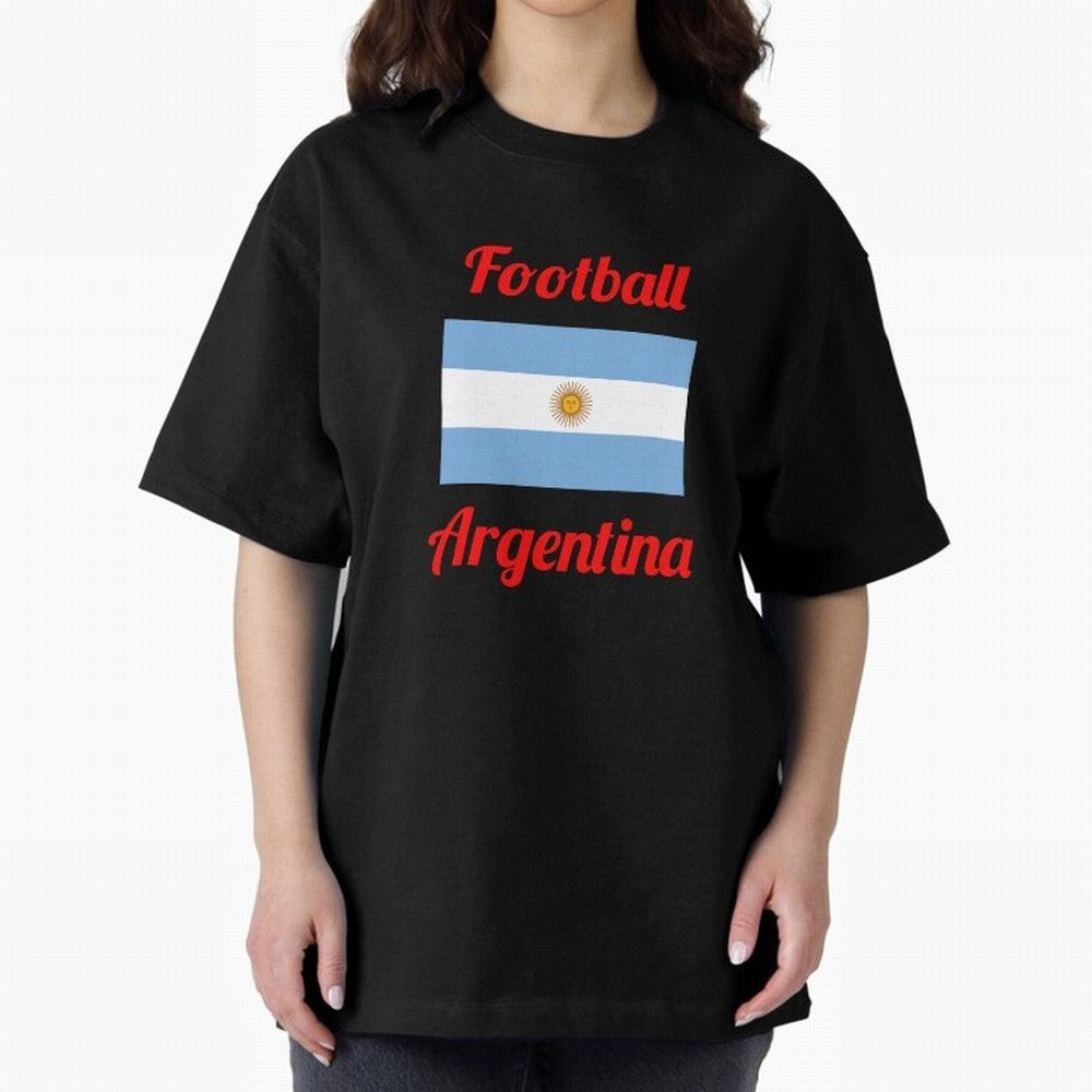 Argentina Football Flag ¨C Albiceleste Soccer Supporter Classic T-Shirt Bring Trophy Dreams to Global Football Passion for FIFA World Cup 2026 Group Stage, Featuring Haaland and Mbappe, Argentina, France and Brazil, Worldwide Fan Energy, Dramatic