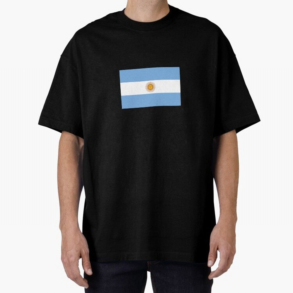 Argentina Football Flag ¨C Albiceleste Soccer Supporter Classic T-Shirt Feel the Heartbeat of Match Day Hype around FIFA World Cup 2026, Mbappe and Neymar, France and Portugal, Vintage Soccer Flavor, Modern Football Stars, National Flags and Final