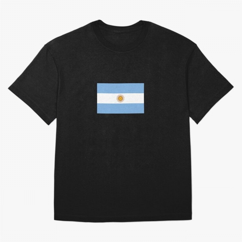 Argentina Football Flag ¨C Albiceleste Soccer Supporter Classic T-Shirt Feel the Heartbeat of Match Day Hype around FIFA World Cup 2026, Mbappe and Neymar, France and Portugal, Vintage Soccer Flavor, Modern Football Stars, National Flags and Final