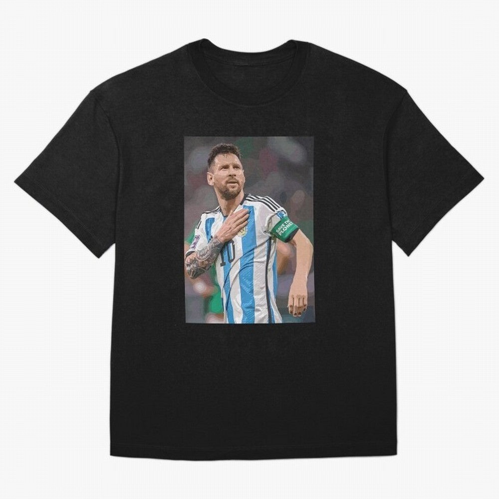 World Cup Soccer Football Lionel Messi Argentina Classic T-Shirt Carry National Pride through Match Day Hype around FIFA World Cup 2026 Group Stage, Neymar, Haaland and Cristiano Ronaldo, Argentina and Brazil, Sports Nostalgia, International
