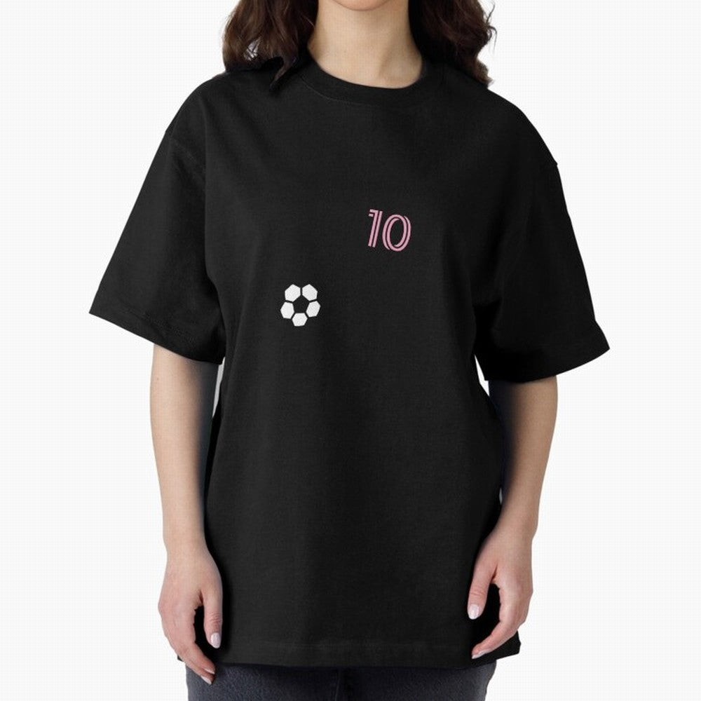 Messi Inter Miami Oversized T-Shirt Make Your Look Match Global Football Passion for FIFA World Cup 2026 USA Canada Mexico, Inspired by Haaland and Mbappe, England and Germany, Global Supporter Spirit, Legendary Goals, National Colors and