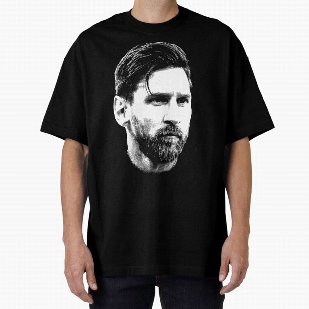 Design Big Face Lionel Messi Classic T-Shirt Upgrade FIFA World Cup 2026 for Fans of Mbappe and Argentina and Brazil, Bringing Football Festival Excitement, Trophy Ambitions, Country Rivalries and Star Player Buzz; Made for Collectors Who Enjoy
