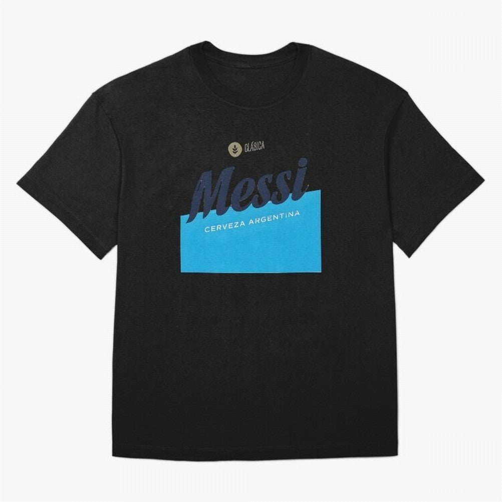 Messi Cerveza Argentina Parody Sticker Classic T-Shirt Cheer through Every Moment of FIFA World Cup 2026 Group Stage Spirit, Highlighting Argentina and Brazil, Neymar, Haaland and Cristiano Ronaldo, Stadium Memories, Football Loyalty, International