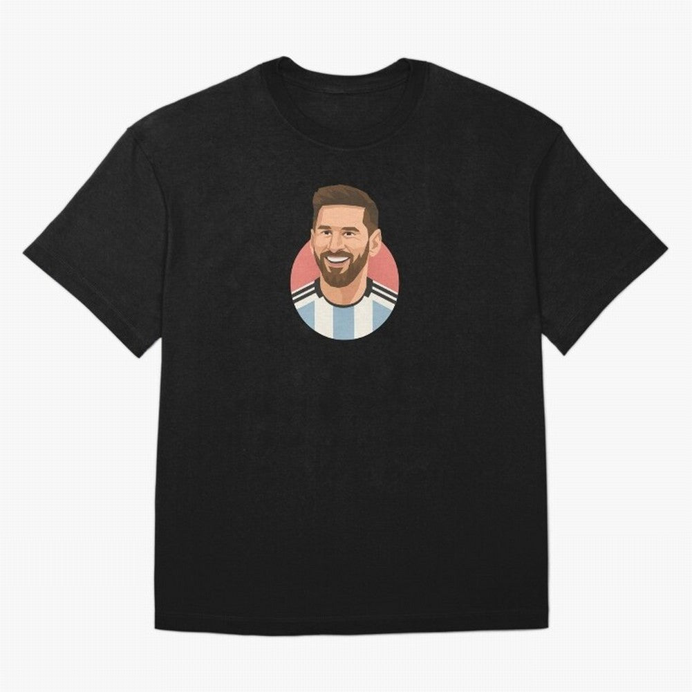 Messi Oversized T-Shirt Make Every Kick Count in FIFA World Cup 2026 Group Stage Celebrating Mbappe, France and Portugal Energy, Football Passion, Legendary Performances, Festival Vibes and Supporter Community; Perfect for Supporters Who Want Bold