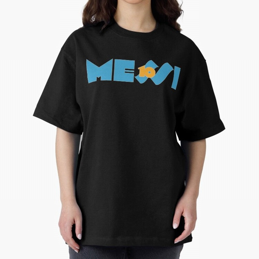 Messi 10 Oversized T-Shirt Show Passion for the Stars of Match Day Hype around FIFA World Cup 2026 Group Stage, Neymar, Haaland and Cristiano Ronaldo, Brazil, Stadium Chants, National Pride, Trophy Dreams and Unforgettable Football Memories;