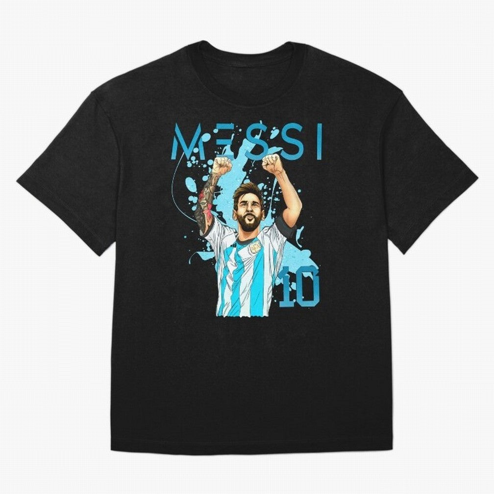 Lionel Messi GOAT Argentina Classic T-Shirt Follow Match Day Hype around FIFA World Cup 2026 Group Stage, Neymar, Haaland and Cristiano Ronaldo, Spain and Netherlands, Championship Spirit, Famous Goals, Roaring Crowds and International Football