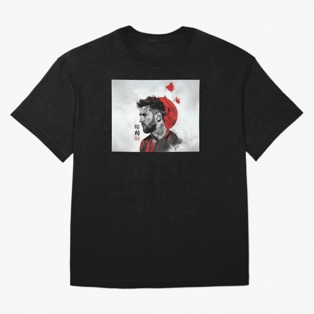 Messi Red Moon Classic T-Shirt Cheer for FIFA World Cup 2026 Spirit, Inspired by Portugal, Spain and Germany, Mbappe, Worldwide Fan Energy, Dramatic Goals, Stadium Lights and Championship Celebrations; Ideal for Fans Who Follow Messi, Cristiano