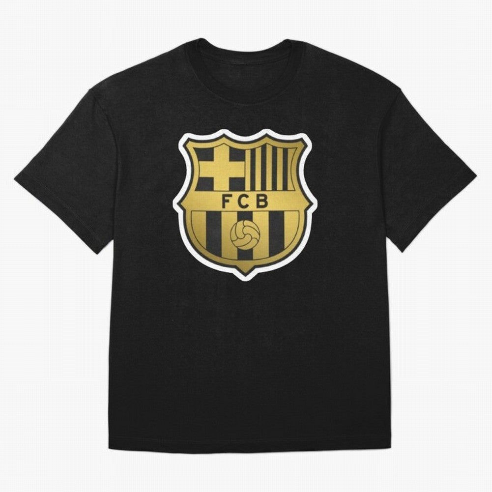 fcb gold Classic T-Shirt Build FIFA World Cup 2026 USA Canada Mexico for Fans of Haaland and Mbappe and England, France and Netherlands, Bringing Football History, Final Match Energy, Crowd Noise and Once in a Lifetime Moments; Ideal for Football