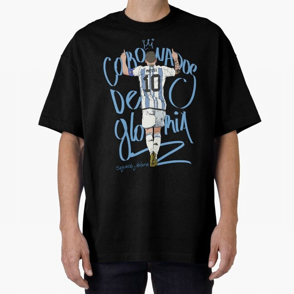 Messi, crowned with glory Active T-Shirt Live the Energy of the FIFA World Cup 2026 Group Stage Journey through CR7 Highlights, Portugal Pride, Fan Favorite Moments, National Team Passion, Big Match Drama and Soccer History; Perfect for Supporters