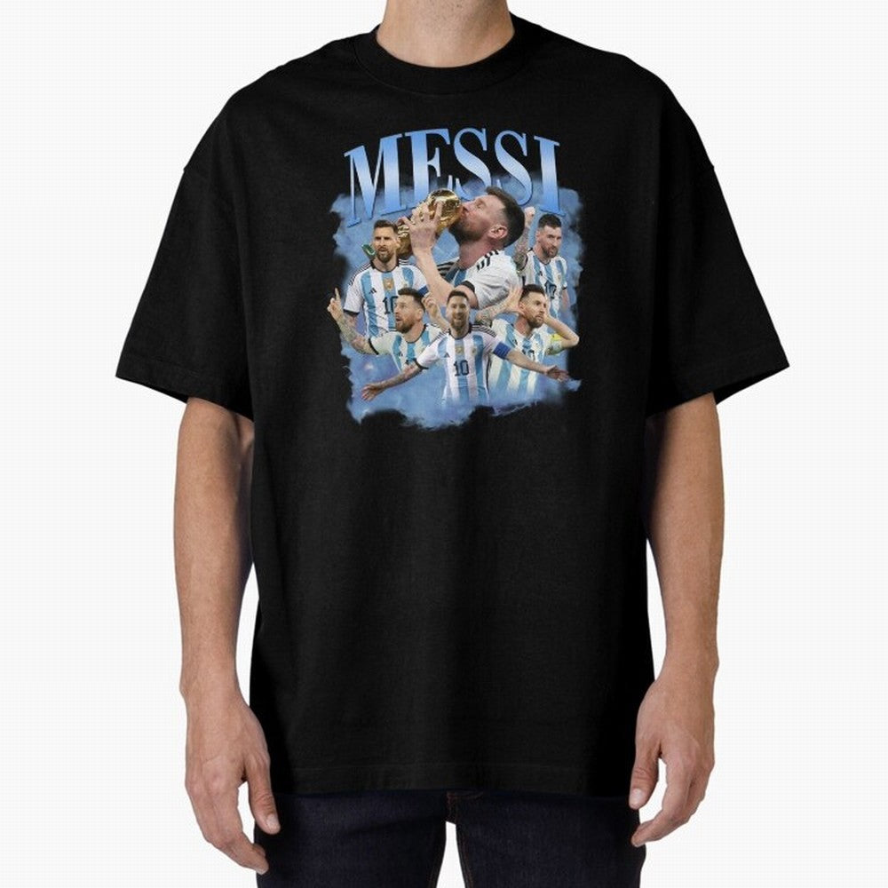Lionel Messi Footballer Classic T-Shirt Keep the Legacy of FIFA World Cup 2026 Spirit, with England and Germany, Mbappe and Neymar, Stadium Chants, National Pride, Trophy Dreams and Unforgettable Football Memories; Perfect for Fans, Collectors,