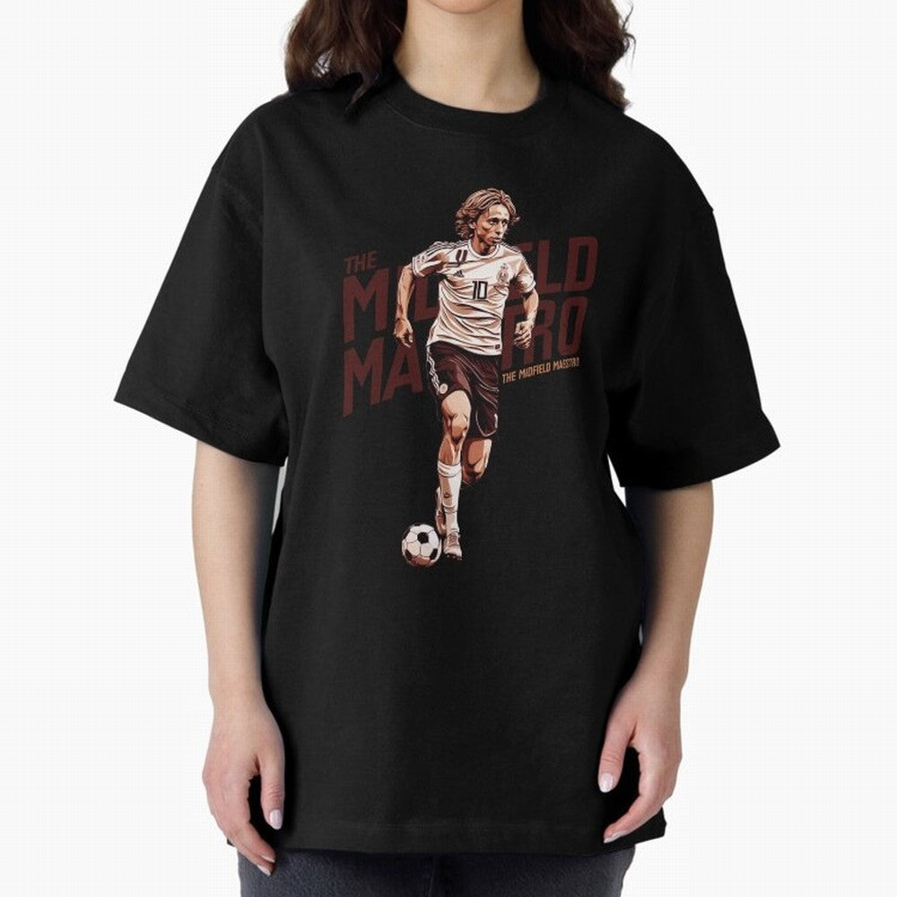 Luka - The Midfield Maestro Essential T-Shirt Fuel FIFA World Cup 2026 Group Stage Celebrating Messi, Neymar and Mbappe, Spain Energy, Football Festival Excitement, Trophy Ambitions, Country Rivalries and Star Player Buzz; Perfect for Supporters