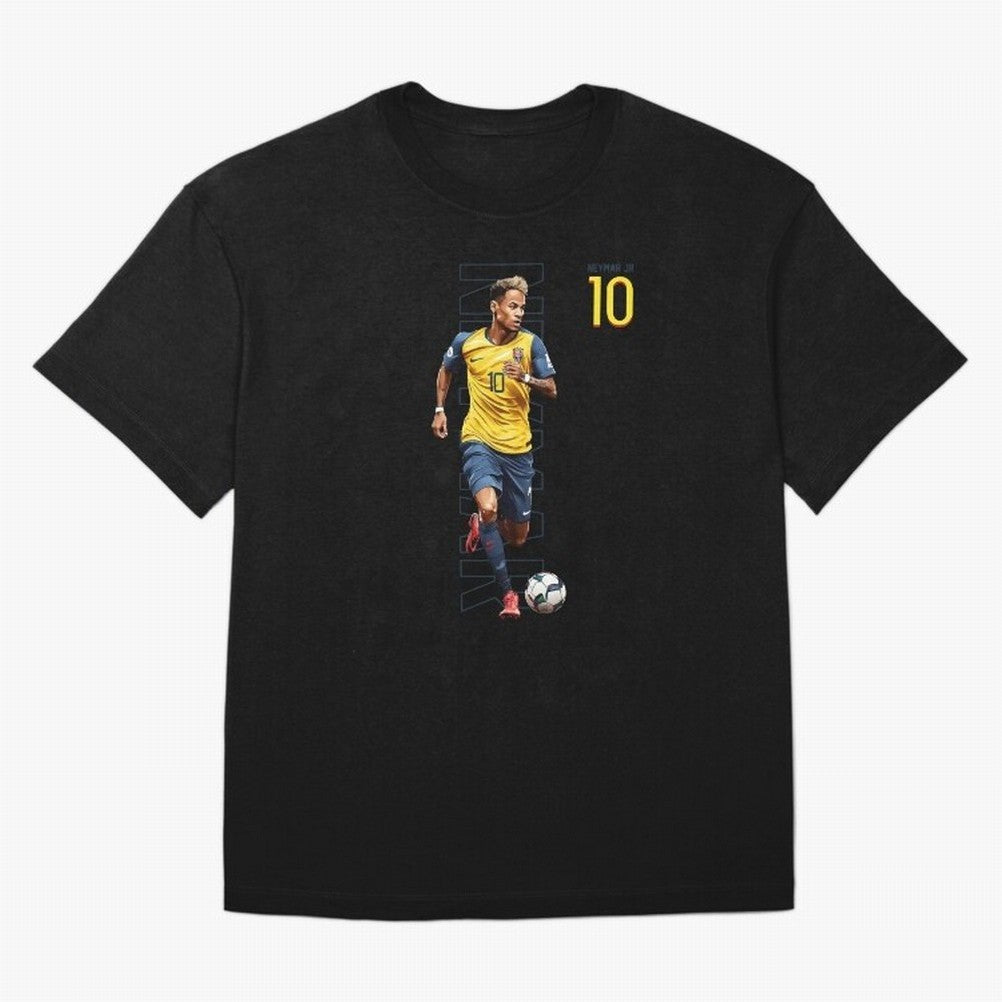 Neymar No. 10 Artwork For Tee/Sticker Essential T-Shirt Celebrate Fan Culture around FIFA World Cup 2026 Spirit, Featuring Argentina, France and Brazil, Mbappe, Retro Football Energy, Iconic Rivalries, Trophy Chase Drama and Stadium Atmosphere;