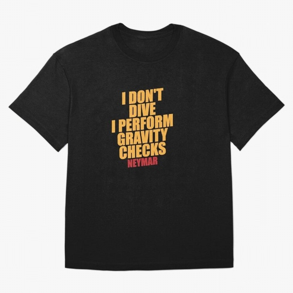 Neymar And Gravity Checks - Bold Statement Essential T-Shirt Carry National Pride through FIFA World Cup 2026 USA Canada Mexico Capturing Haaland and Mbappe, Argentina and Brazil Energy, Match Day Excitement, Supporter Culture, Golden Goals and