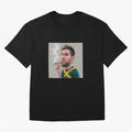 funny caricature of Lionel Messi Classic T-Shirt Enjoy FIFA World Cup 2026 USA Canada Mexico Featuring CR7 and Messi, England, France and Netherlands Energy, Match Day Excitement, Supporter Culture, Golden Goals and Global Football Passion; Perfect