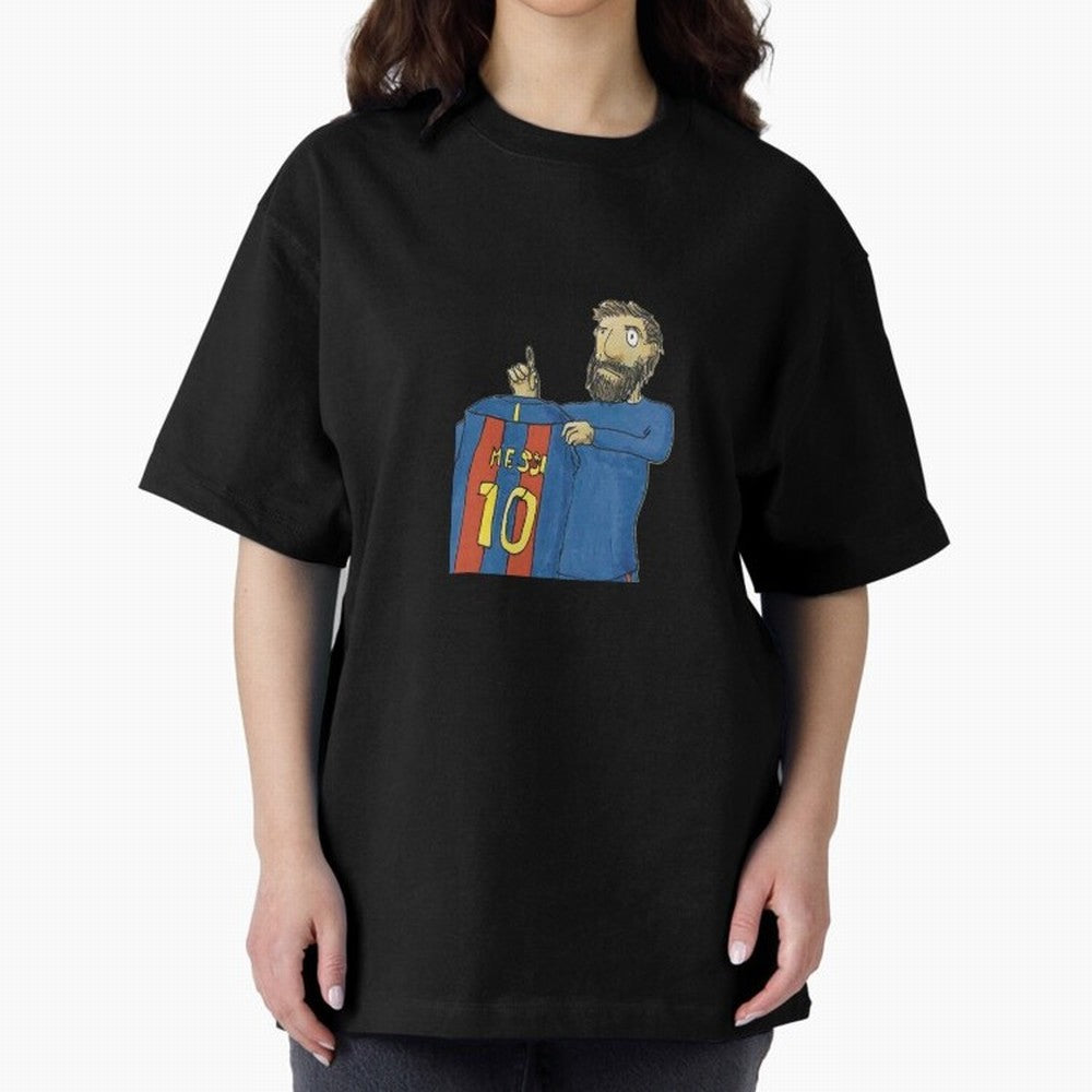 Lionel Messi and the magic shirt Oversized T-Shirt Bring Legendary Rivalry Energy to Match Day Hype around FIFA World Cup 2026 USA Canada Mexico, Neymar, Haaland and Cristiano Ronaldo, Netherlands, Retro Football Energy, Iconic Rivalries, Trophy