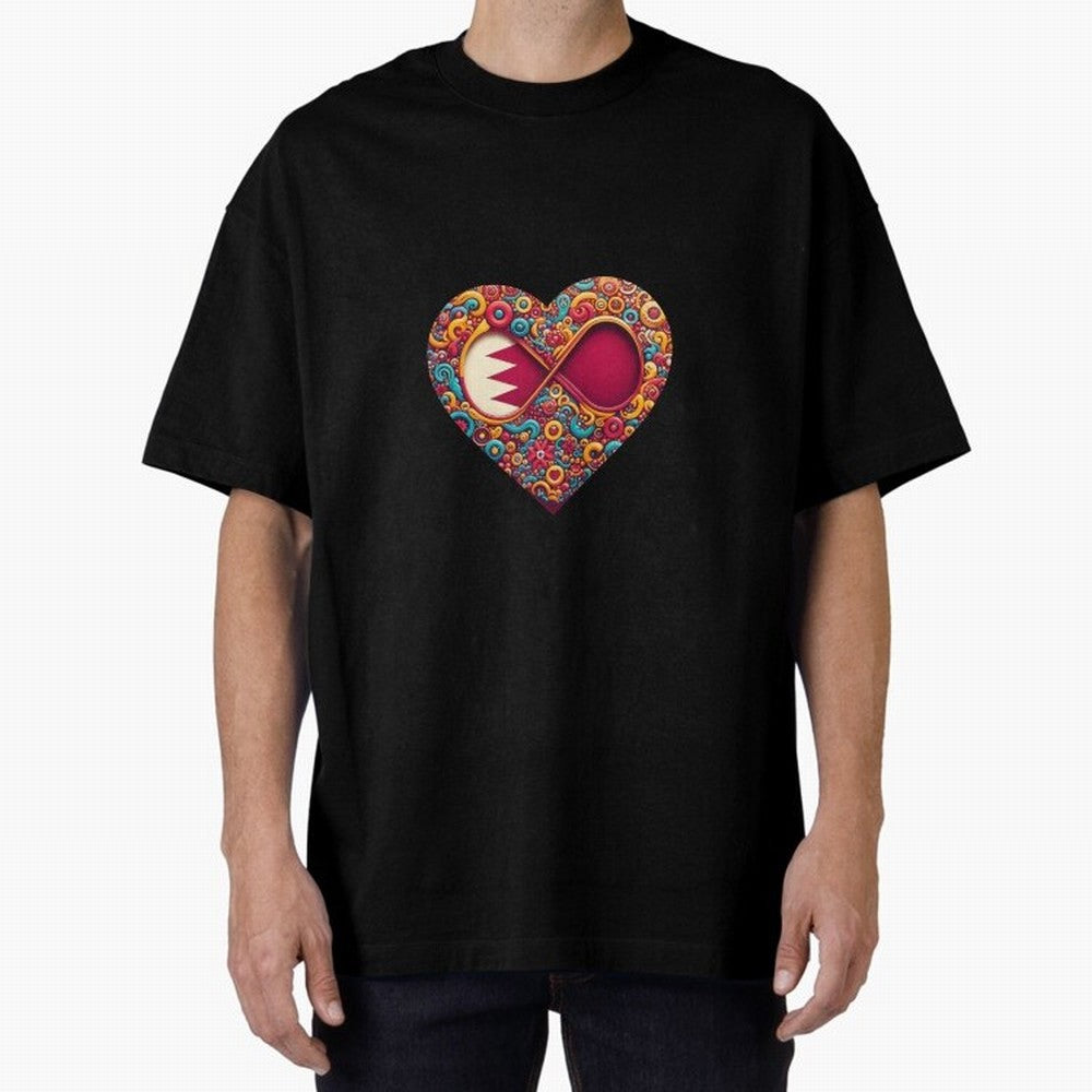 Qatar lover : From EgyApe Artists Oversized T-Shirt Share Match Day Hype around FIFA World Cup 2026 USA Canada Mexico, Mbappe and Neymar, Portugal, Spain and Germany, Game Day Rituals, Football Legends, Country Pride and the Road to the Final;