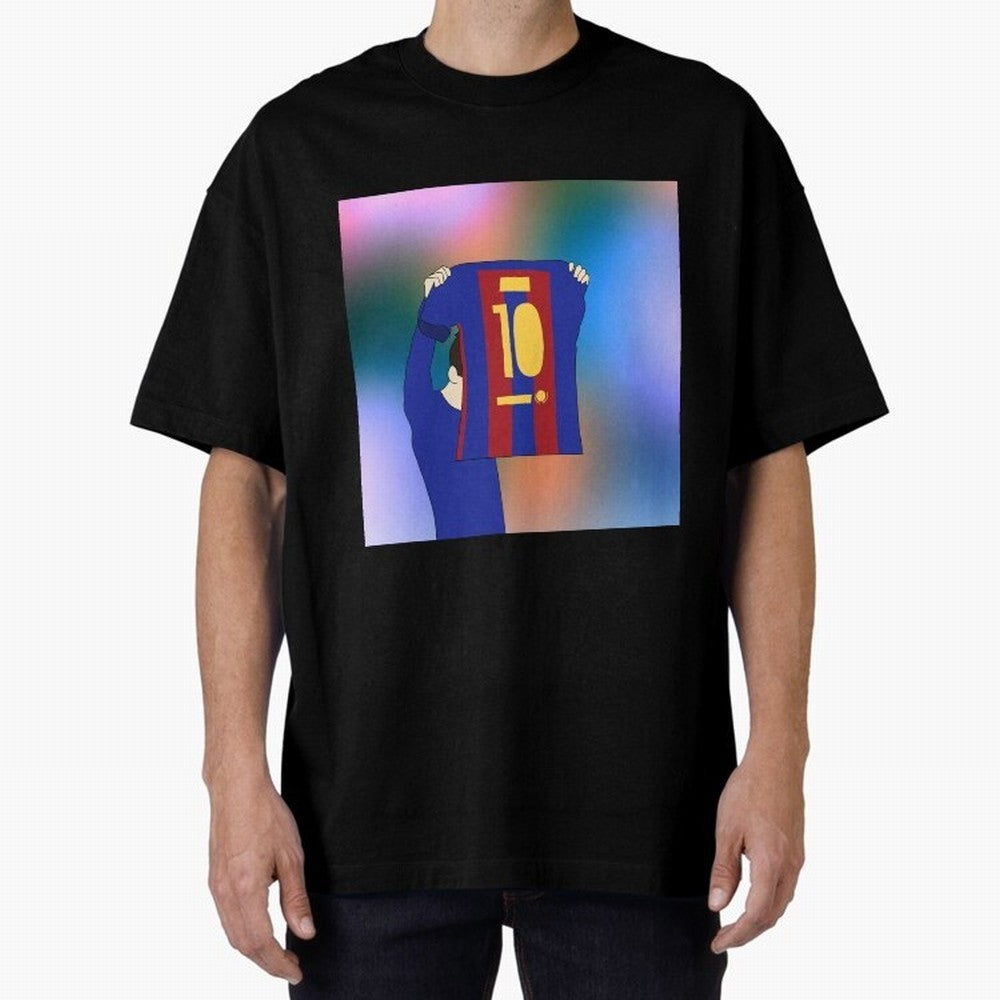 Lionel Messi Premium T-Shirt Celebrate Fan Culture around Global Football Passion for FIFA World Cup 2026 USA Canada Mexico, Capturing Neymar, Haaland and Cristiano Ronaldo, Brazil, Sports Nostalgia, International Competition, Famous Players and