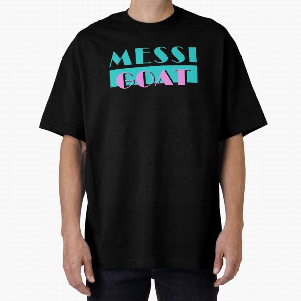 Messi Goat Miami Vice Premium T-Shirt Cheer through Every Moment of the FIFA World Cup 2026 Group Stage Journey through Cristiano Ronaldo, Haaland and CR7 Highlights, Portugal, Spain and Germany Pride, Sports Nostalgia, International Competition,