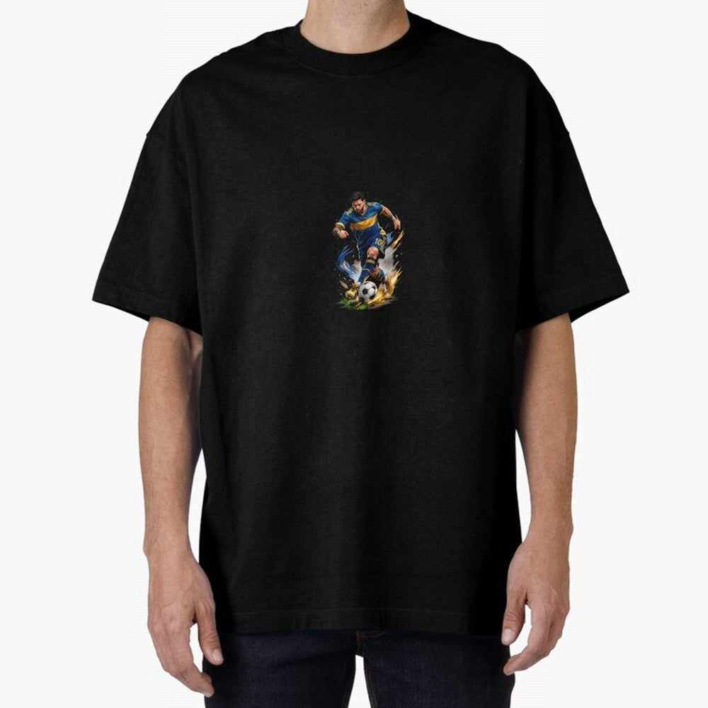Messi Footballer Premium T-Shirt Celebrate Rivalries and Pride in FIFA World Cup 2026 USA Canada Mexico Spirit, Celebrating Spain, Haaland and Mbappe, Classic Soccer Heritage, Championship Pressure, Fan Loyalty and International Pride; Created for