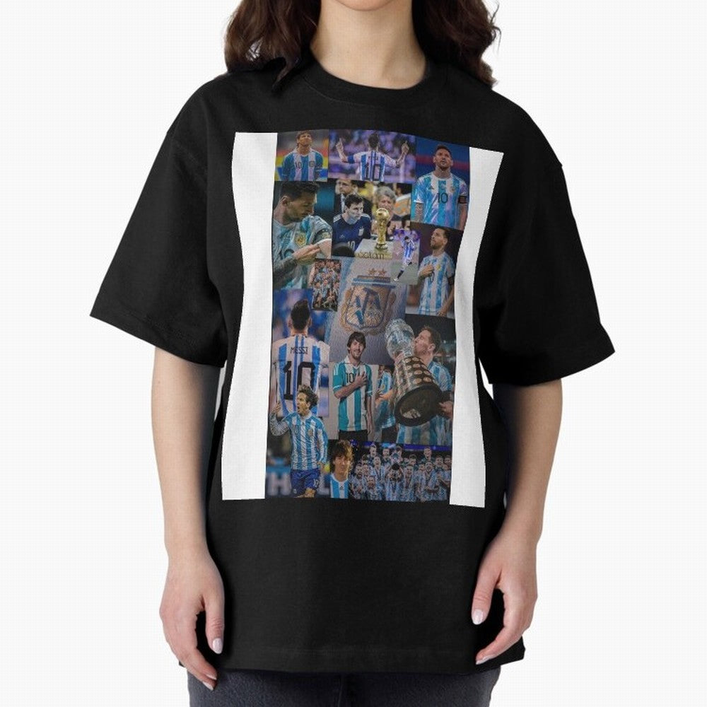 Lionel Messi Graphic T-Shirt Celebrate Golden Goal Energy in Match Day Hype around FIFA World Cup 2026 USA Canada Mexico, Messi, England, France and Netherlands, Football History, Final Match Energy, Crowd Noise and Once in a Lifetime Moments;