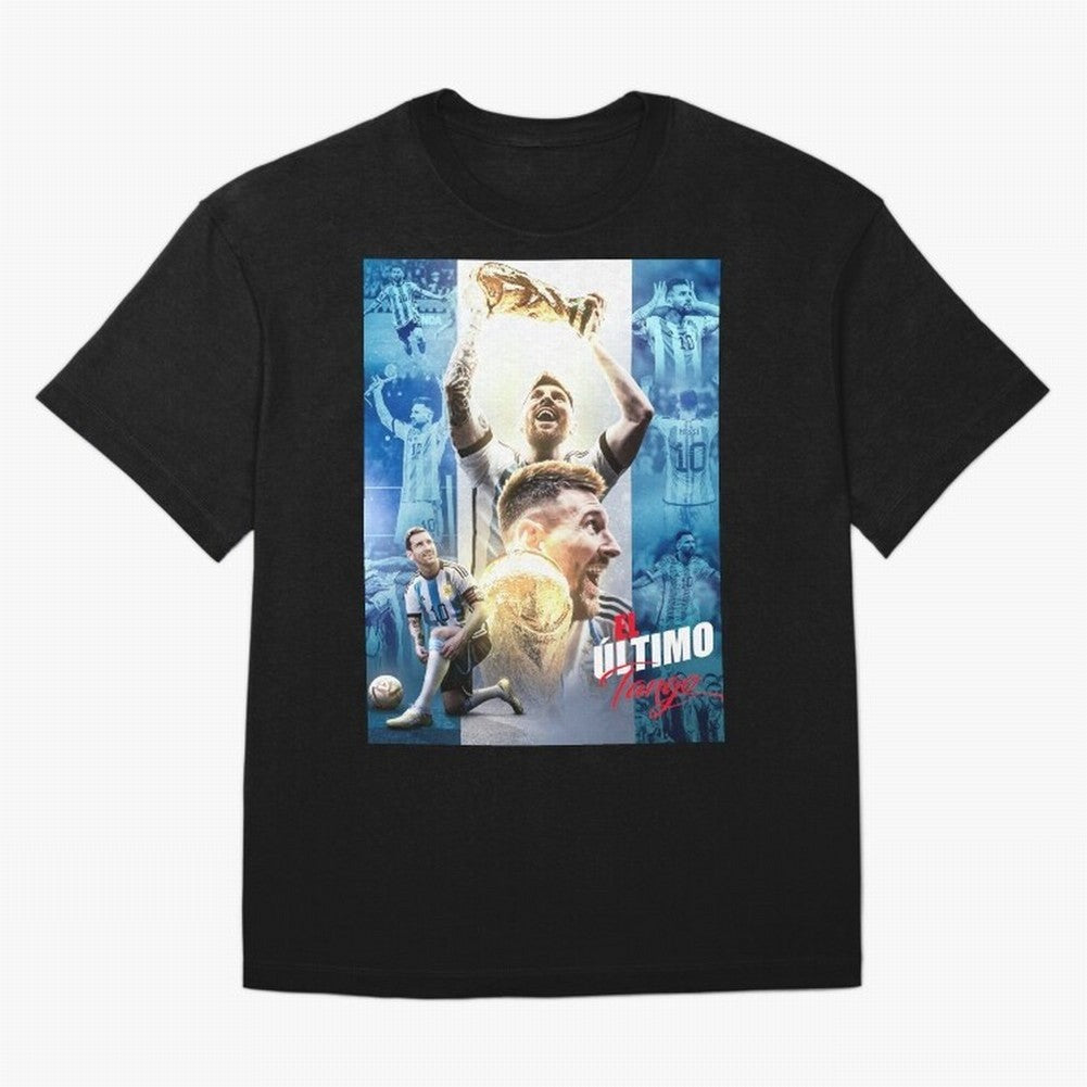 El Ultimo Tango Premium T-Shirt Fuel Your Fan Pride for Match Day Hype around FIFA World Cup 2026 USA Canada Mexico, Messi and Cristiano Ronaldo, England, France and Netherlands, Sports Nostalgia, International Competition, Famous Players and