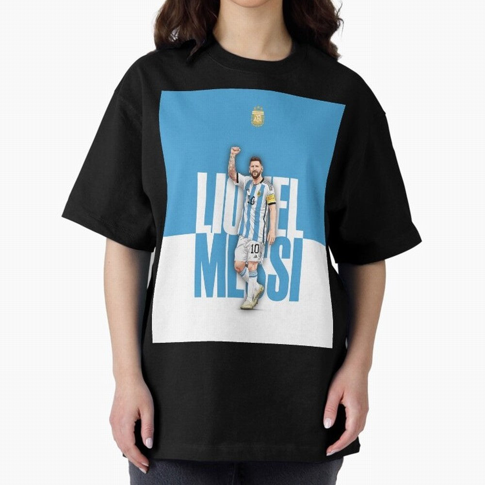 Lionel Messi - Iconic Soccer Legend Graphic T-Shirt Treasure FIFA World Cup 2026 Inspired by Haaland, Argentina, France and Brazil Energy, Stadium Chants, National Pride, Trophy Dreams and Unforgettable Football Memories; Great for Supporters Who