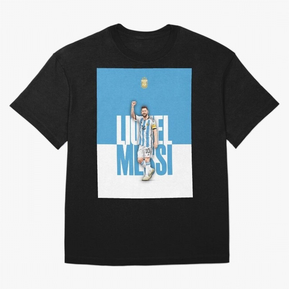 Lionel Messi - Iconic Soccer Legend Graphic T-Shirt Treasure FIFA World Cup 2026 Inspired by Haaland, Argentina, France and Brazil Energy, Stadium Chants, National Pride, Trophy Dreams and Unforgettable Football Memories; Great for Supporters Who