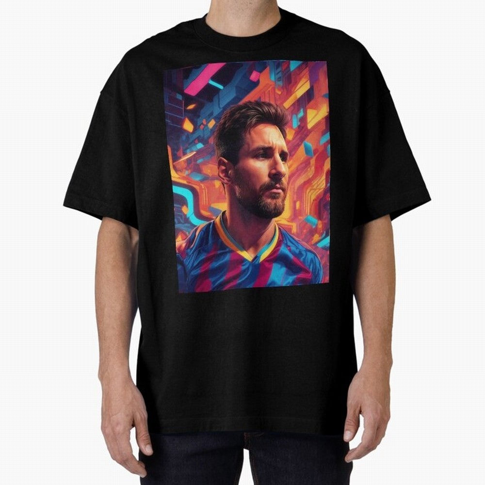 The Ultimate Messi Graphic T-Shirt Celebrate the Stars of Global Football Passion for FIFA World Cup 2026 USA Canada Mexico, Inspired by Haaland, Spain, Vintage Soccer Flavor, Modern Football Stars, National Flags and Final Night Emotion; Perfect