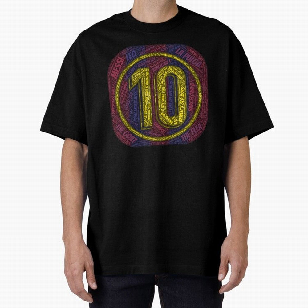 Lionel Messi #10 - The Icon Collection Premium T-Shirt Relive Global Football Passion for FIFA World Cup 2026, with CR7, Germany, Sports Nostalgia, International Competition, Famous Players and Unforgettable Victories; Made for Die Hard Supporters,