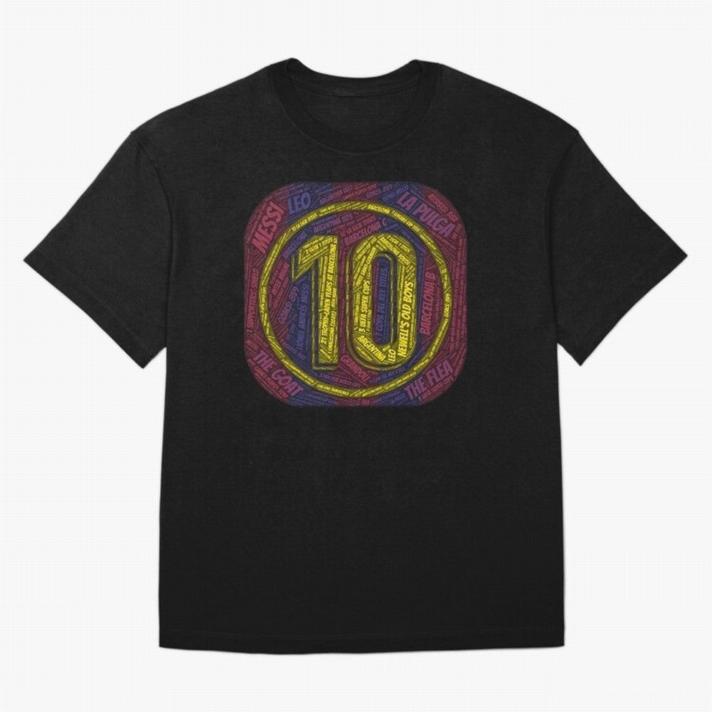 Lionel Messi #10 - The Icon Collection Premium T-Shirt Relive Global Football Passion for FIFA World Cup 2026, with CR7, Germany, Sports Nostalgia, International Competition, Famous Players and Unforgettable Victories; Made for Die Hard Supporters,