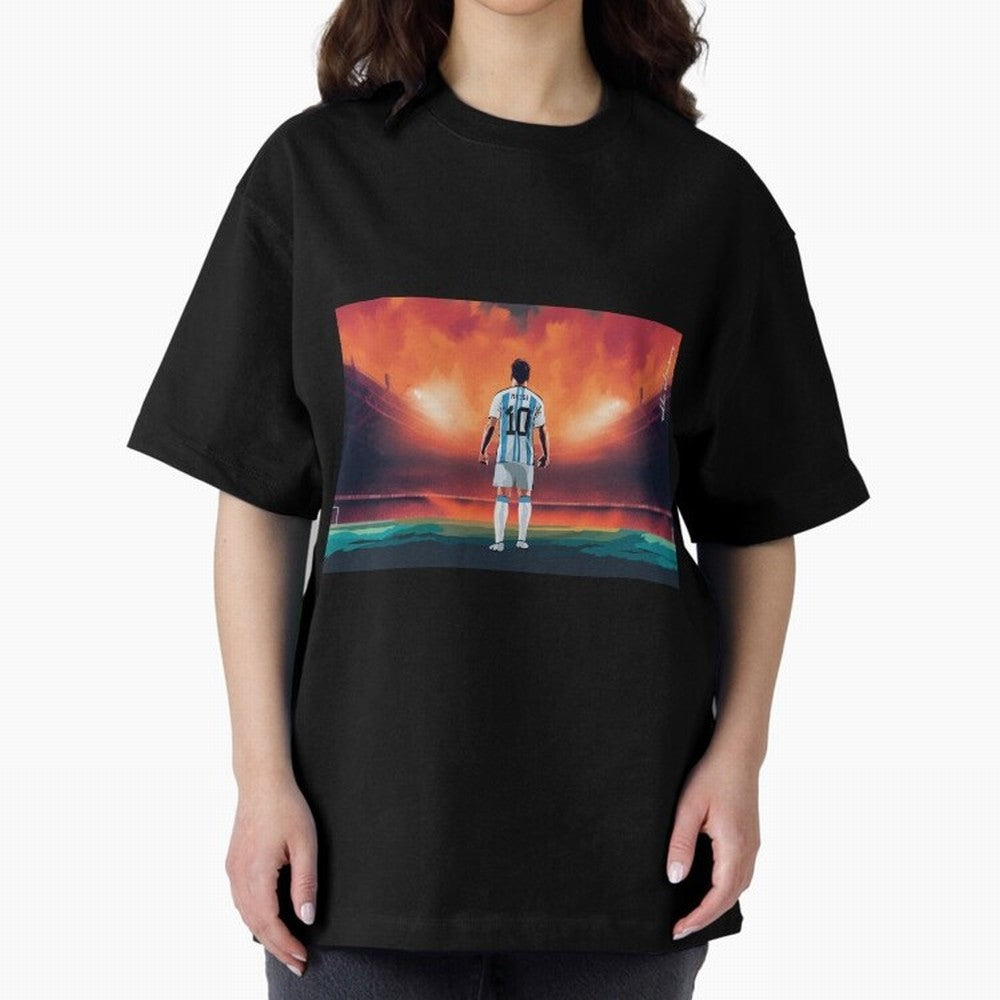 Lionel Leo Messi Premium T-Shirt Celebrate Football Dreams Across FIFA World Cup 2026 Group Stage for Fans of Cristiano Ronaldo, Haaland and CR7 and Portugal, Spain and Germany, Bringing Goal Celebration Energy, Supporter Heritage, Football Icons