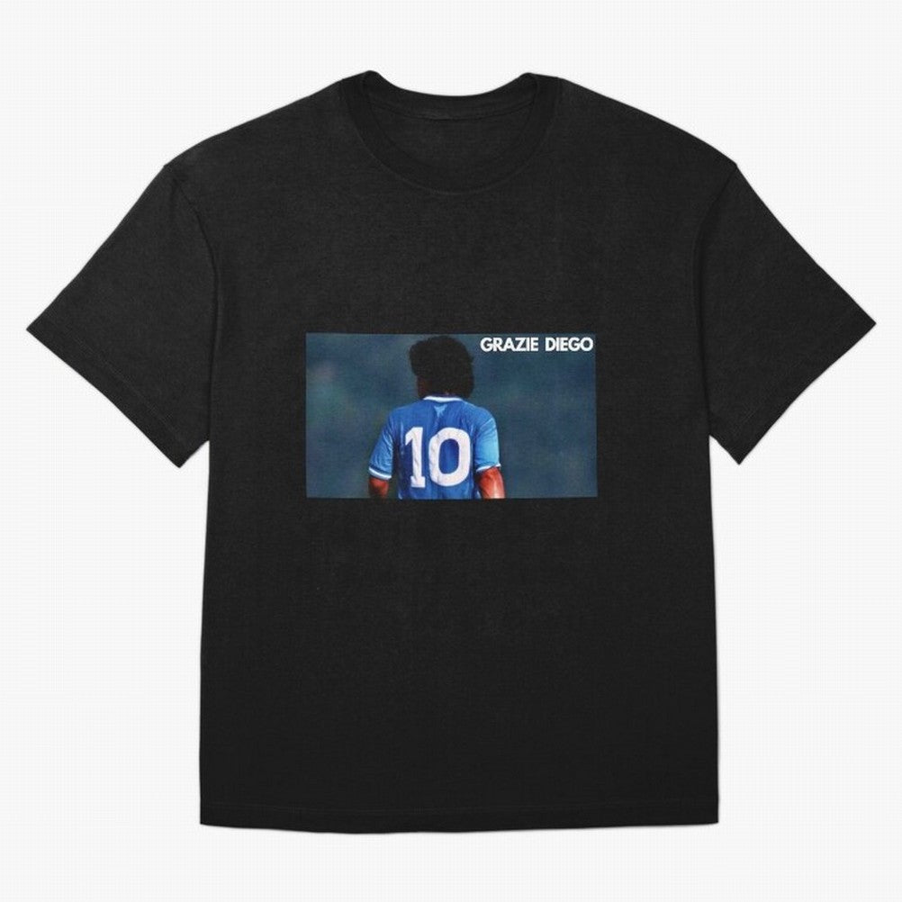 GRAZIE DIEGO! Classic T-Shirt Bring Champion Energy into Match Day Hype around FIFA World Cup 2026 USA Canada Mexico, Haaland, England, France and Netherlands, Stadium Chants, National Pride, Trophy Dreams and Unforgettable Football Memories; Built