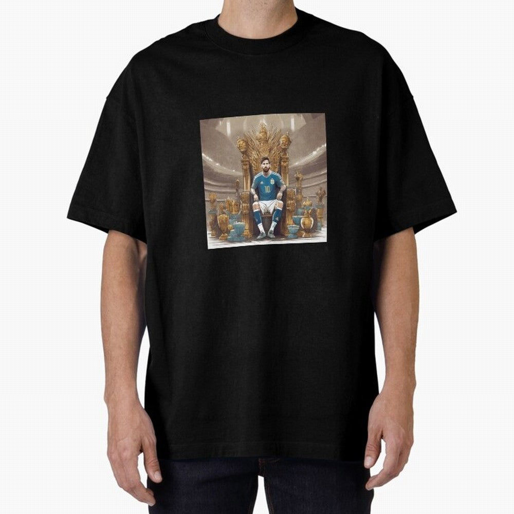 Messi Argentina Futbol Soccer King T-Shirt Classic T-Shirt Relive Legendary Nights from the FIFA World Cup 2026 USA Canada Mexico Journey through Messi Highlights, Argentina, France and Brazil Pride, Vintage Soccer Flavor, Modern Football Stars,