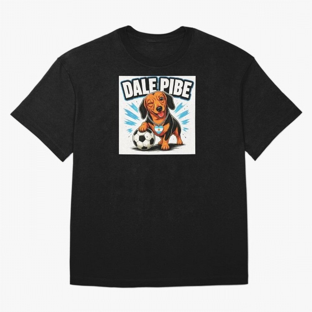 Argentine Soccer Dachshund - Dale Pibe Classic T-Shirt Enjoy FIFA World Cup 2026 for Fans of Neymar, Haaland and Cristiano Ronaldo and Brazil, Bringing Retro Football Energy, Iconic Rivalries, Trophy Chase Drama and Stadium Atmosphere; Perfect for