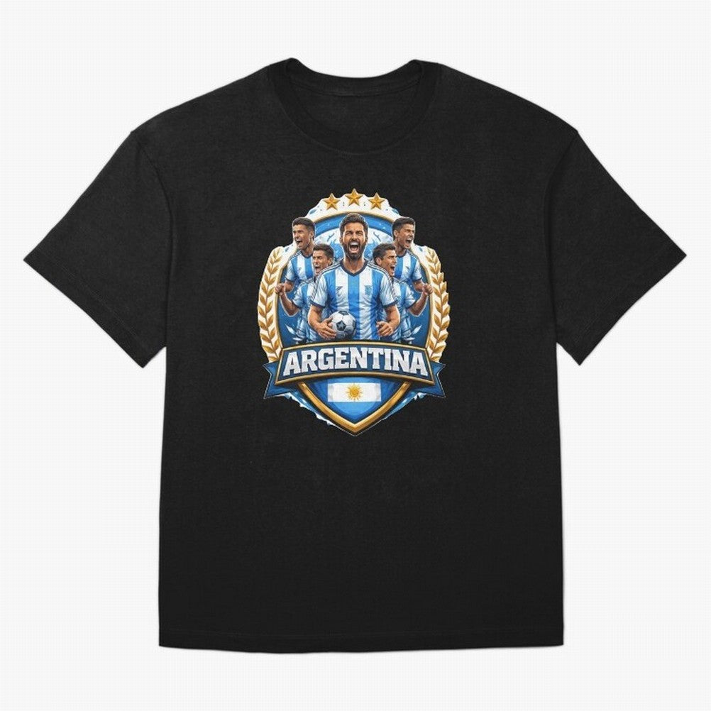 Argentina Football Pride- Albiceleste Soccer Classic T-Shirt Honor Football Greatness during Global Football Passion for FIFA World Cup 2026, Made for Mbappe and Neymar, Portugal, Stadium Chants, National Pride, Trophy Dreams and Unforgettable